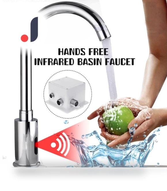 Infrared Sensor Faucet — Hands-Free Faucets, Decor Dream