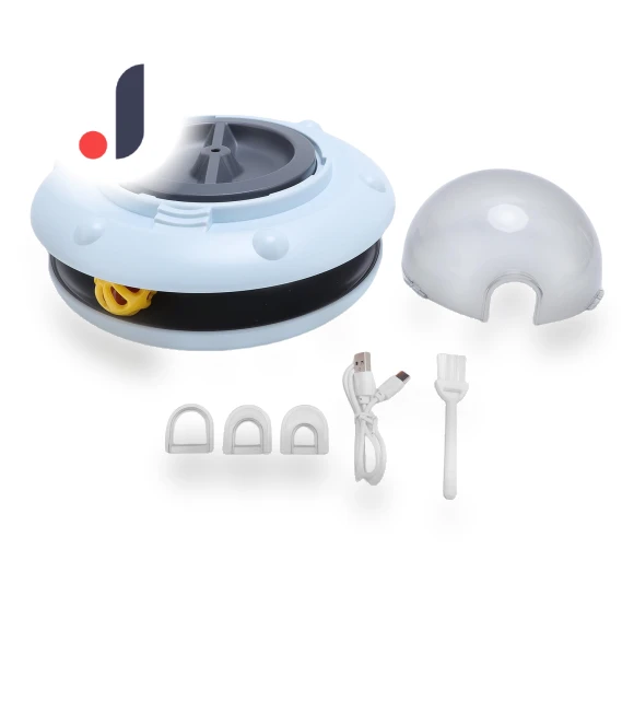Interactive Electric Cat Feeder Toy with Bell — Cat Playthings, Health & Beauty PRODUCT