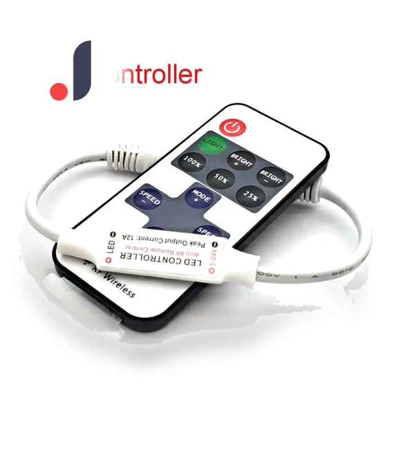 Mini DC 12V LED Controller Dimmer — Remote Controls, JM-YuLong