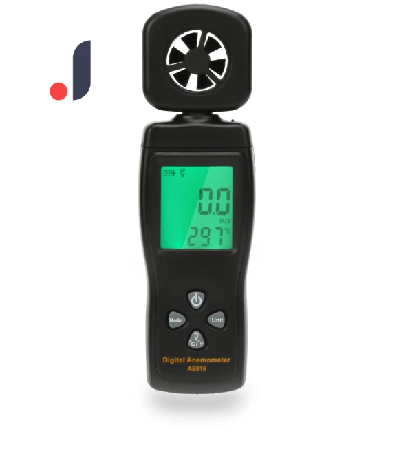 Mini Digital Anemometer — Wind Speed Gauges, Fishine
