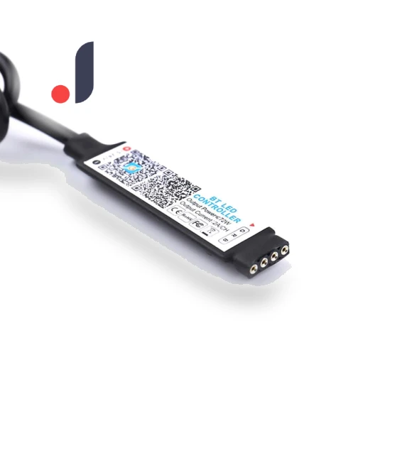 Mini RGB Bluetooth-Compatible LED Strip Music Controller — Remote Controls, face-Jewelry