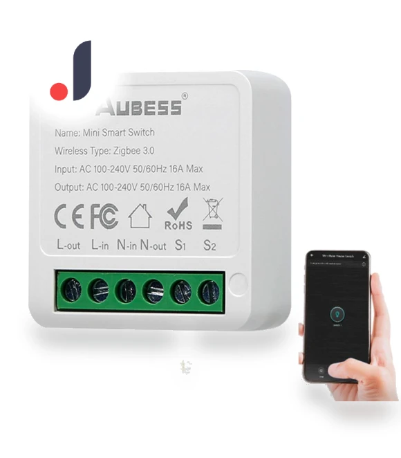 Mini Single-Side Wireless Light Switch — Smart Home Hubs & Controllers, Pento Smart