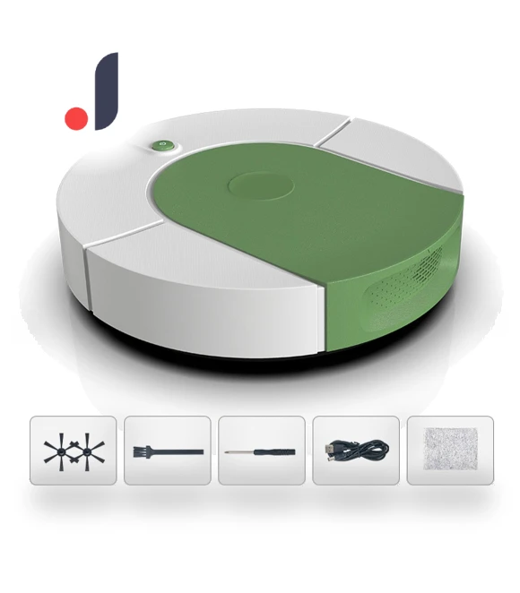 Robot Vacuum with Powerful Suction — Smart Cleaning Robots, OutsideWorld