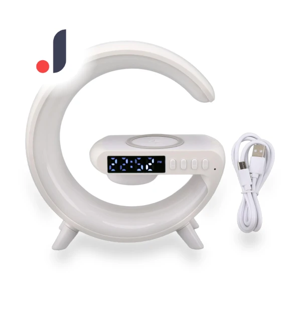 Smart Sunrise Wake Up Lamp with Bluetooth Speaker and Wireless Charging — Accessory Kits, CosyHome