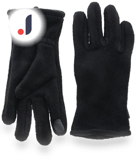 Thermal Fleece Gloves — Gloves & Mittens, Descente