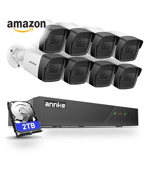 3K 5MP PoE Security Camera System — Outdoor Security Cameras, Annke