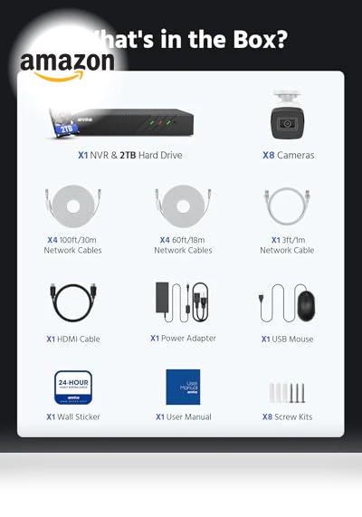 3K 5MP PoE Security Camera System — Outdoor Security Cameras, Annke