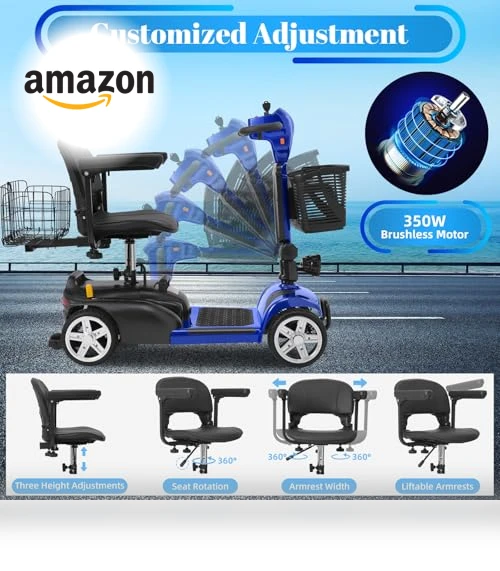 4 Wheels Mobility Scooter — Mobility Scooters, Ecomobi