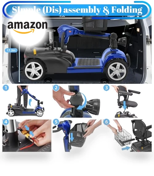 4 Wheels Mobility Scooter — Mobility Scooters, Ecomobi