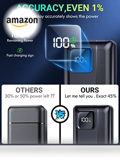 40000mAh Power Bank with PD 30W and QC4.0 Fast Charging — Chargers, Dongguan Xionel Electronic Technology Co., Ltd