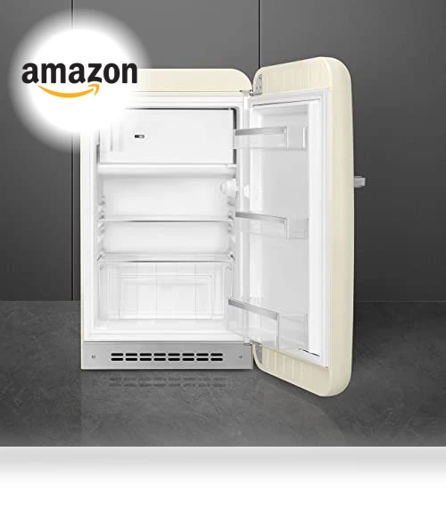 50's Retro Style Aesthetic Refrigerator — Mini Fridges, Smeg