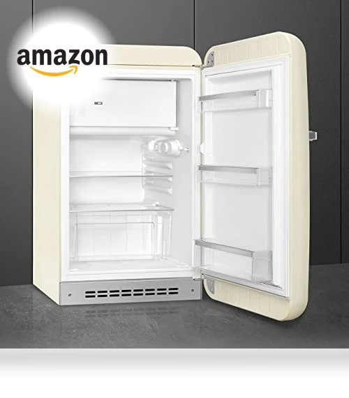 50's Retro Style Aesthetic Refrigerator — Mini Fridges, Smeg