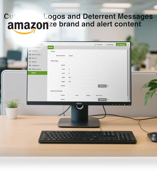 AI IP Public View Monitor — Surveillance Screens & Monitors, ENS