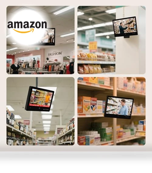 AI IP Public View Monitor — Surveillance Screens & Monitors, ENS