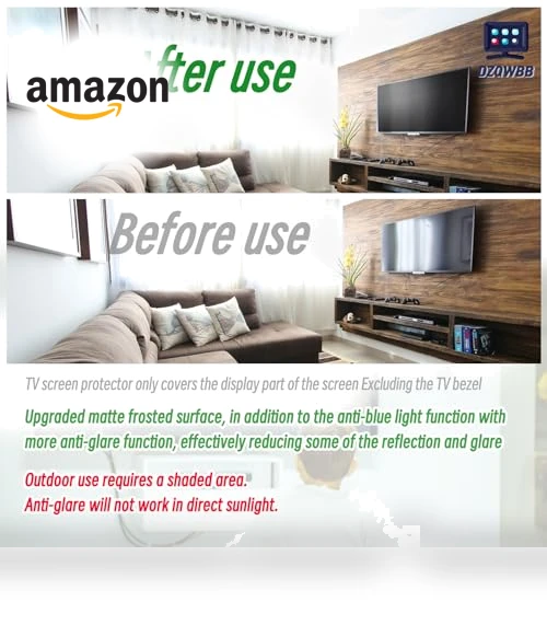 Anti Glare Film for TV — Screen Protectors, DZQWBB