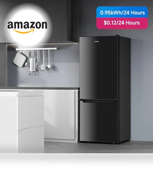Apartment Size Refrigerator with Freezer — Mini Fridges, BANGSON