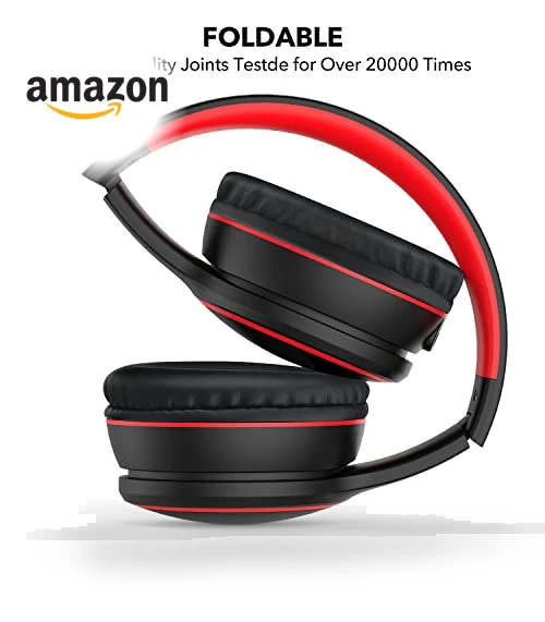 Bluetooth Headphones Over Ear — Over-Ear Headphones, RORSOU