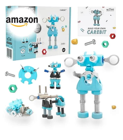 Build Your Own Robot Toy Construction Set — Construction Kits, Luckies of London Ltd. Office