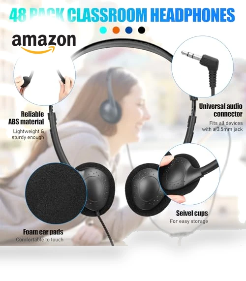 Classroom Headphones — Over-Ear Headphones, Frienda