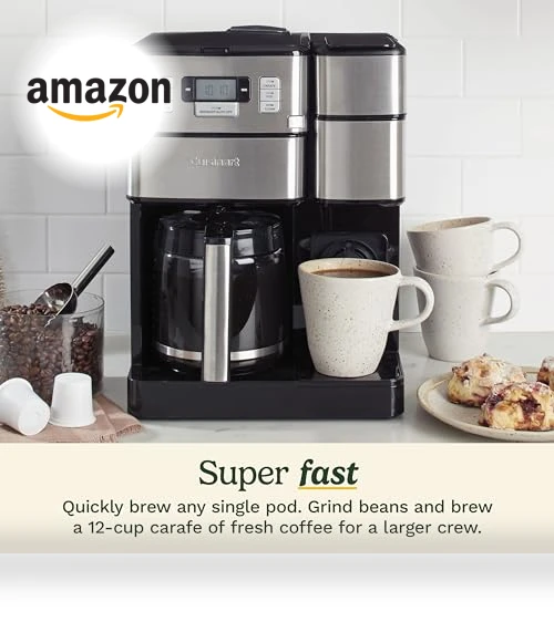 Coffee Center Grind and Brew Plus — Electric Blade Coffee Grinders, Cuisinart