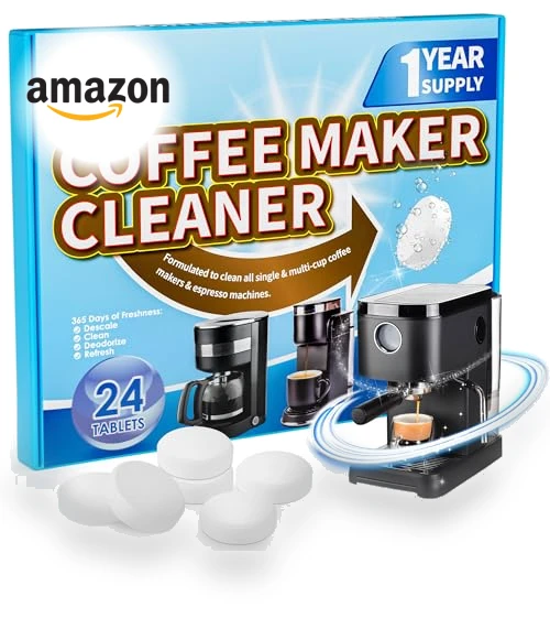 Coffee Maker Cleaner and Descaling Tablet — Cleaning Products, cleanan