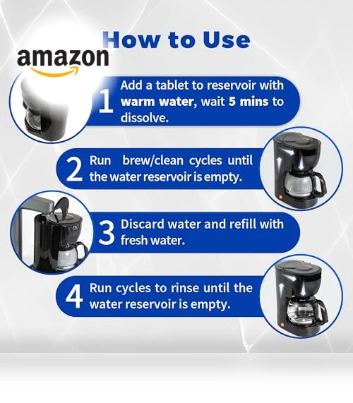 Coffee Maker Cleaner and Descaling Tablet — Cleaning Products, cleanan