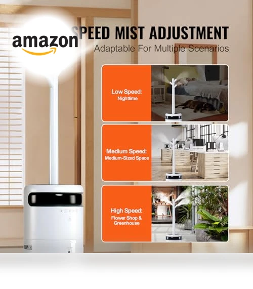 Commercial Humidifier for Whole House — Air Moisturizers, VEVOR
