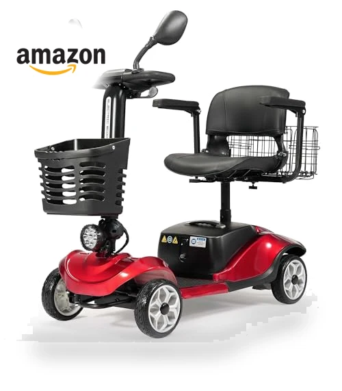 Compact 4 Wheel Mobility Scooter — Electric Self-Balancing Scooters, VERPAL
