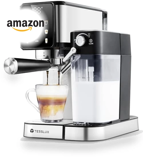 Espresso and Cappuccino Machine — Coffee & Espresso Combos, Tesslux