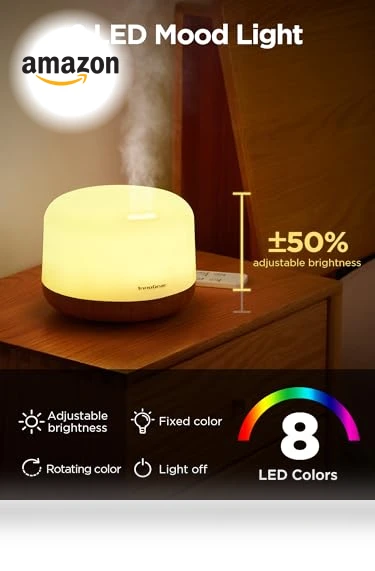 Essential Oil Diffuser with Remote Control — Diffusers, InnoGear