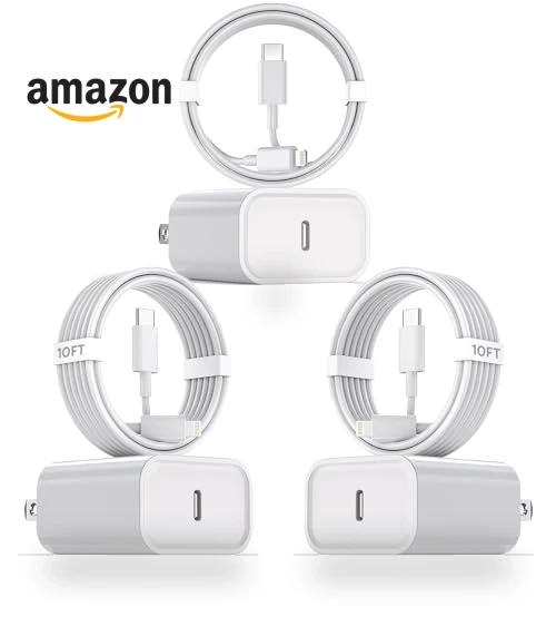Fast iPhone Charging Cable and Wall Charger Set — Chargers, Shenzhen Jiaxingyuan Technology Co., Ltd.