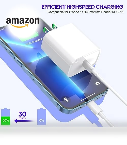 Fast iPhone Charging Cable and Wall Charger Set — Chargers, Shenzhen Jiaxingyuan Technology Co., Ltd.