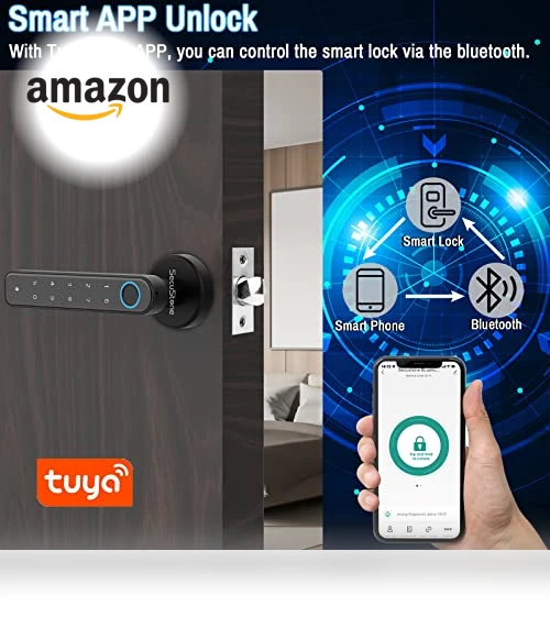 Fingerprint Door Lock — Keyless Entry, Secustone