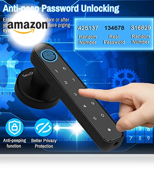 Fingerprint Door Lock — Keyless Entry, Secustone