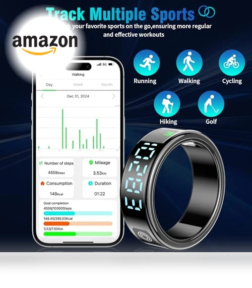Fitness Tracker Ring — Wearable Accessories, Shenzhen Lanxi Technology Co., Ltd