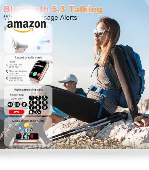 Fitness Tracker Watch with Heart Rate Monitor — Smartwatches, RifePhi