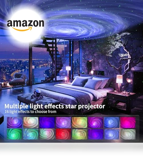 Galaxy Projector with Bluetooth Speaker — Sleep Soothers, ENOKIK