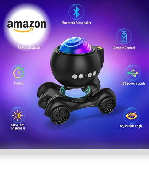 Galaxy Projector with Bluetooth Speaker — Sleep Soothers, ENOKIK