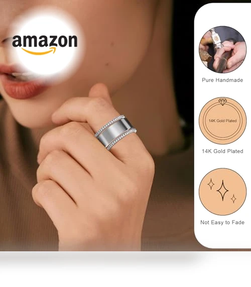 Gold Plated Stacking Rings — Stacking, ZOOROO