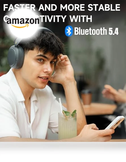 Hybrid Active Noise Cancelling Headphones — Over-Ear Headphones, EDIFIER
