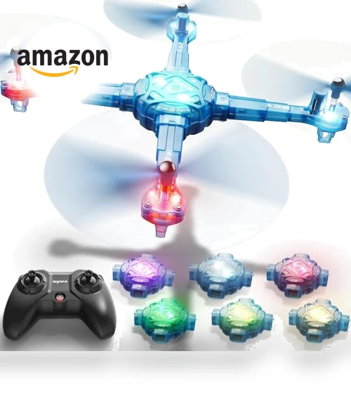 Mini Drone with Detachable Arms — RC Helicopters, Syma