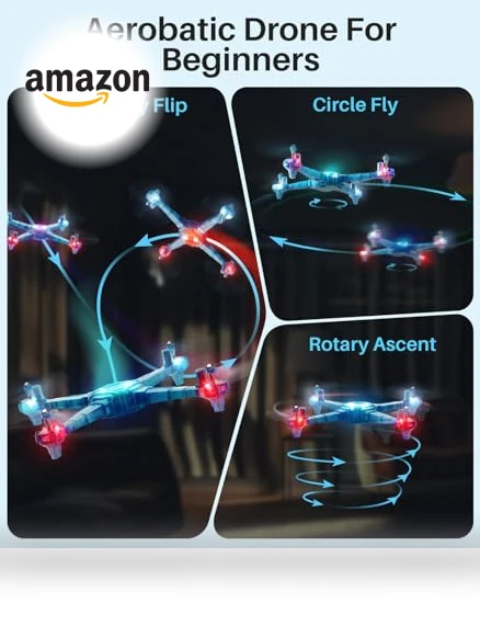 Mini Drone with Detachable Arms — RC Helicopters, Syma