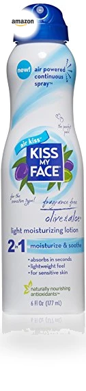Moisturizing Spray Lotion — Body Lotions, Kiss My Face