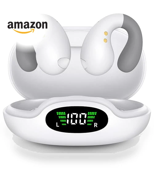 Open Ear Earbuds Wireless Bluetooth — In-Ear Headphones