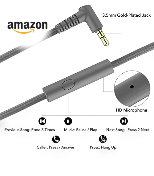Over-Ear Headphones with Microphone — Over-Ear Headphones, RORSOU