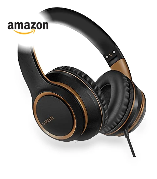 Over-Ear Wired Headphones with Microphone — Over-Ear Headphones, LORELEI
