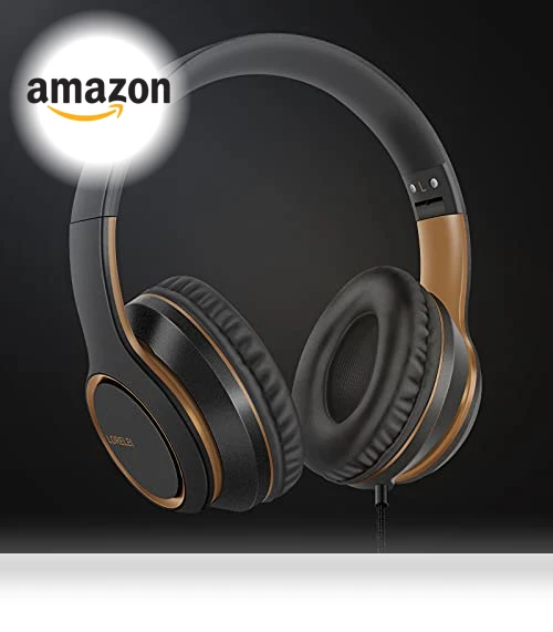 Over-Ear Wired Headphones with Microphone — Over-Ear Headphones, LORELEI