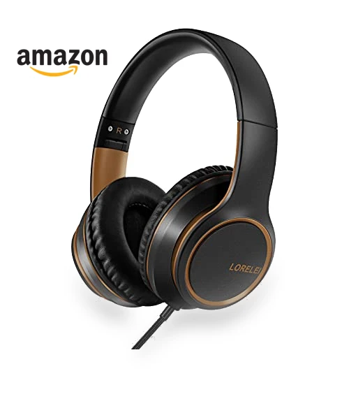 Over-Ear Wired Headphones with Microphone — Over-Ear Headphones, LORELEI