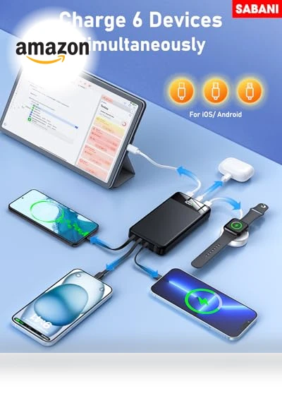 Portable Charger 35000mAh Power Bank — Chargers, SABANI
