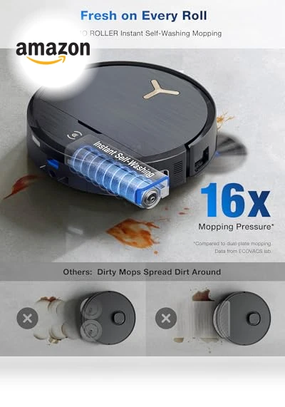 Robot Vacuum and Mop — Smart Cleaning Robots, ECOVACS